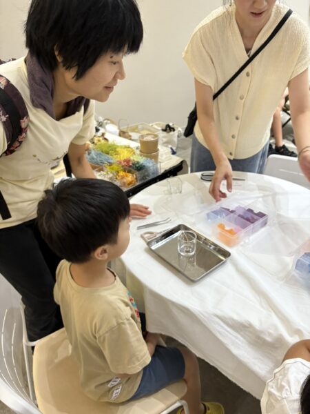 長井市くるんとでのキャンドルつくり　その１