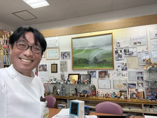 妊活や男性不妊の相談を受ける土屋薬局の薬剤師・土屋幸太郎（山形県東根市）